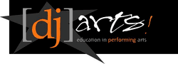 [dj] arts: Education in Performing Arts Logo (dark)