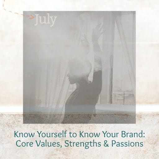 H2RA July: Know yourself to know your brand; core values, strengths and passions.